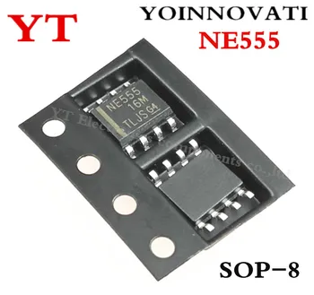  200pcs NE555 NE555D Temporizadores 555 SMD 555 NE SOP-8 de Melhor qualidade