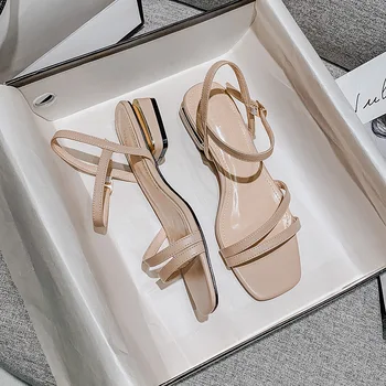2023 das Mulheres do Verão as Sandálias de Senhoras de Roupas Casual Salto Baixo Salto Alto de Design de Moda, Trabalho Profissional Sapatos Frete Grátis