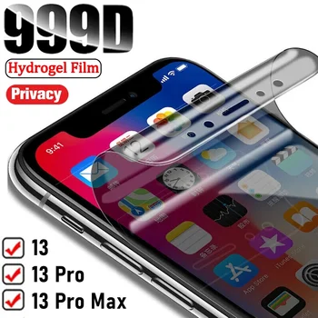 30 Graus de Privacidade Protetores de Tela para o IPhone 13 Pro Max 13 Mini Anti-spy Película Protetora sobre 13Pro Anti-risco Hidrogel Filme
