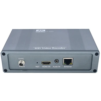 4K H265 HDMI Codificador de Vídeo para IPTV transmissão ao Vivo Braodcast apoio RTMP RTSP UDP