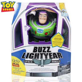 A Disney Pixar Toy Story 4 Buzz Lightyear Falando De Figuras De Ação Pano De Corpo Modelo Boneca Coleção Limitada Brinquedos De Presente