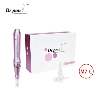 Autêntica Dr. caneta Ultima M7 com Fio Profissional de Cuidados da Pele Kits de Tatuagem de Caneta Micro Agulhas Mesoterapia Caneta