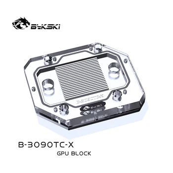 Bykski Backplate de bloqueio de Água para RTX 3090 Série GPU /Placa de Vídeo / Universal VRAM Dissipador de Calor de Refrigeração /Cobre Radiador B-3090TC-X