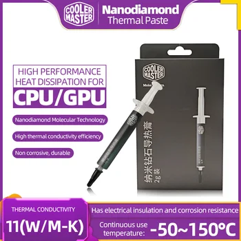 Cooler Master Nanodiamond Dissipação Térmica Colar 11W/mk Para PC Computador CPU GPU Ventilador de Refrigeração de Condução de Calor, a Graxa de Silicone