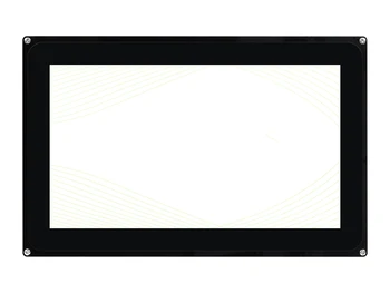 De 10,1 polegadas tela de Toque capacitivo, ecrã IPS com resolução de 1024 x 600 painel de vidro temperado