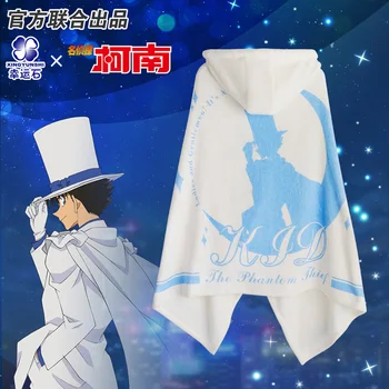 [Detective Conan] Anime Garoto Manto Cobertor Mangá Função De Shinichi Ai Rei Shuichi Figura De Ação Do Presente