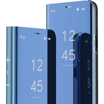 Espelho inteligente Virar Caso de Telefone Huawei Mate 20 Pro Lite 20X 30 Lite Honra 7A Pro 7C Y5 Y6 Primeiro-2018 Honra 8 Lite