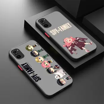 Japão Anime Spy x Família Matte Caso Para Xiaomi Redmi A1 K50 K40 JOGOS K30 K20 10X 10C 9C 10 9T 9 9 8 7 6 5 PRO Capa de Silicone