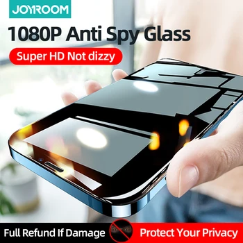 Joyroom Anti-peep Protetor de Vidro Para o iPhone 14 13 12 Pro Max Temperado Atualizado Privado de Tela Para o iPhone 12 11 pro Max.