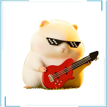 O Hamster Clark Banda Estilos Diferentes de Bonito dos desenhos animados Personagens de Anime Bonitinho Hamster com Personagens Diferentes Pingente