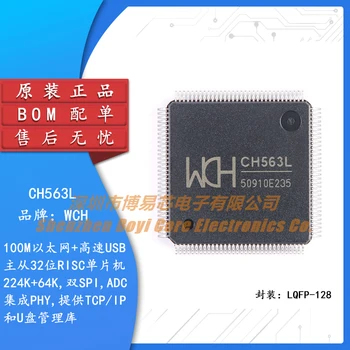 Original Genuíno CH563L LQFP-128 32-bit RISC Reduced Instruction Set CPU do Microcontrolador Chip