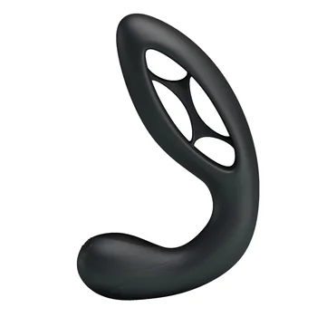 Silicone Butt Plug Anal Plug Estimulador de Próstata 7-Frequência de Vibração, Recarregável USB Adultos de Jogos de Brinquedos Sexuais para os Homens/Mulheres