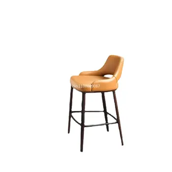 feito Moderno, minimalista e casa de alta fezes italiano encosto bar fezes de contador de cozinha fezes cadeiras para pequenos espaços para a barra كرسي